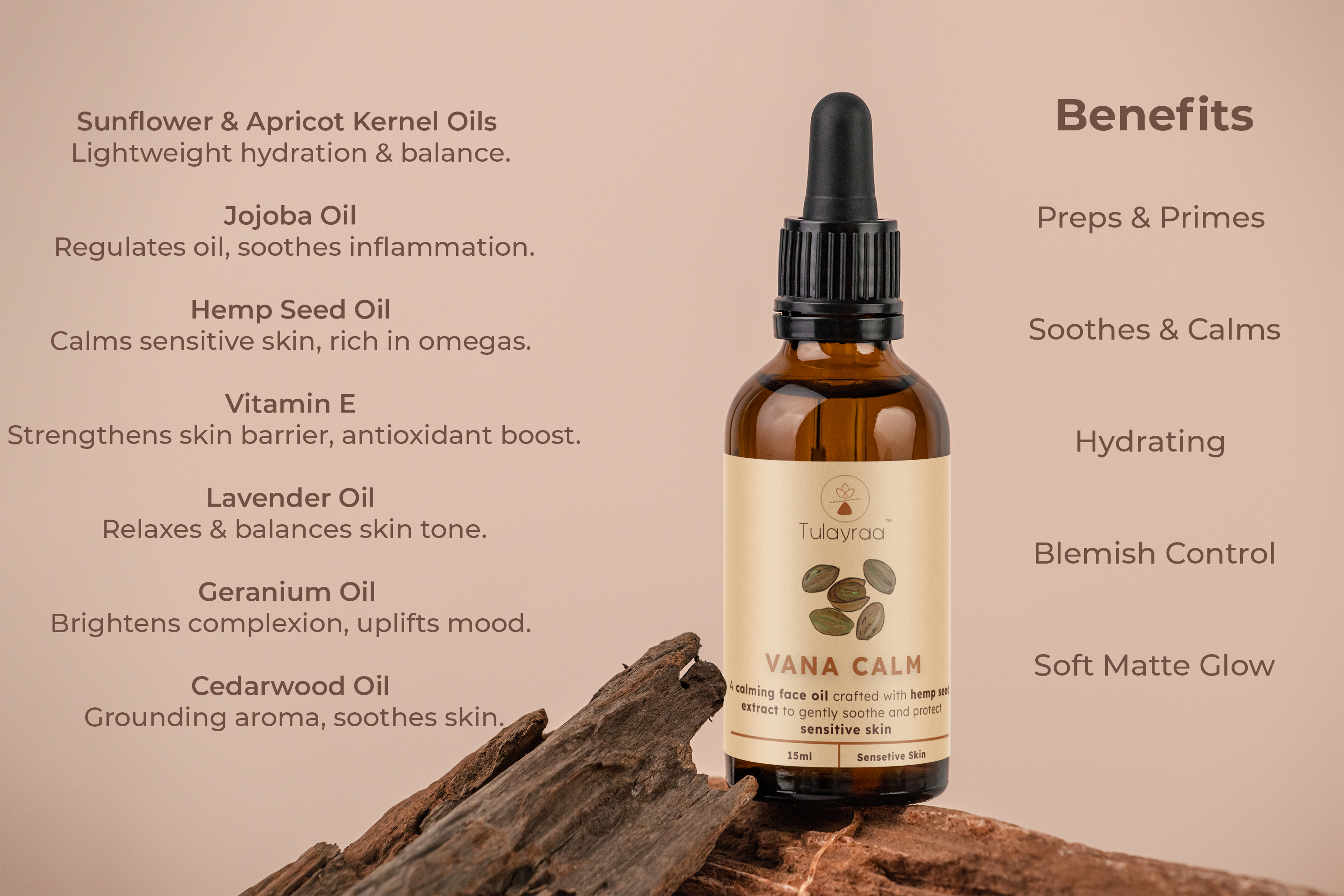 Vana Calm - Face Oil - Image 2